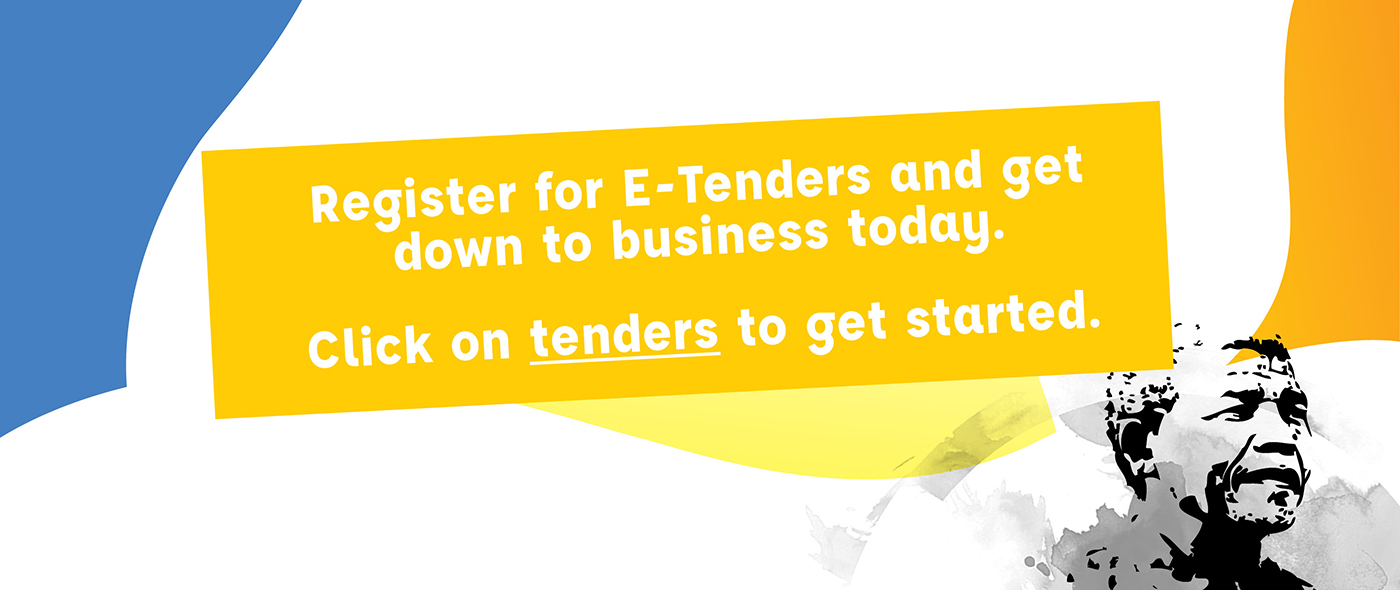 Register for E-Tenders and get down to business today.
